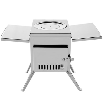 Small Outdoor Freestanding Portable Wood Burning Stove - Westfield Retailers