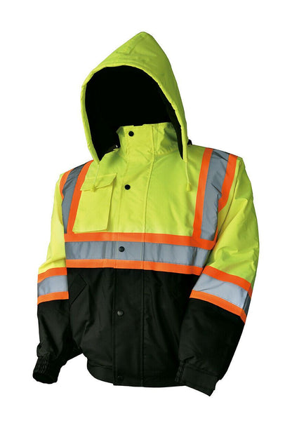 Premium Insulated High Visibility Rain Reflective Jacket - Westfield Retailers