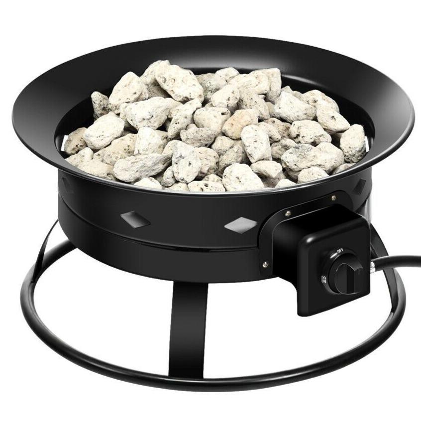 Portable Compact Outdoor Propane Gas Fire Pit 58,000 BTU - Westfield Retailers