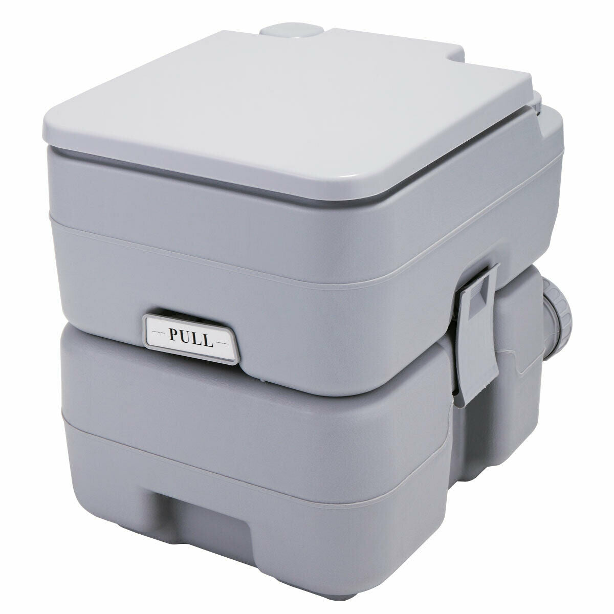 Portable Toilet 5 Gallon 20L Flush Outdoor Camping Toilet Potty Travel Car SUV - Westfield Retailers