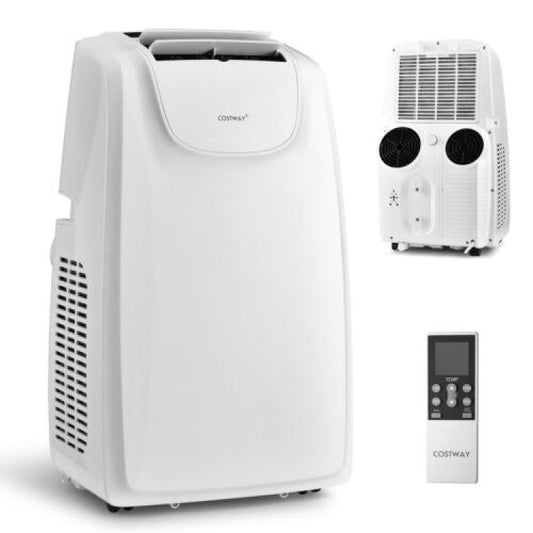 11500 BTU(Ashrae) Dual Hose Portable Air Conditioner with Remote Control