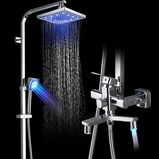 LED Rainfall Shower Faucets Set - Westfield Retailers