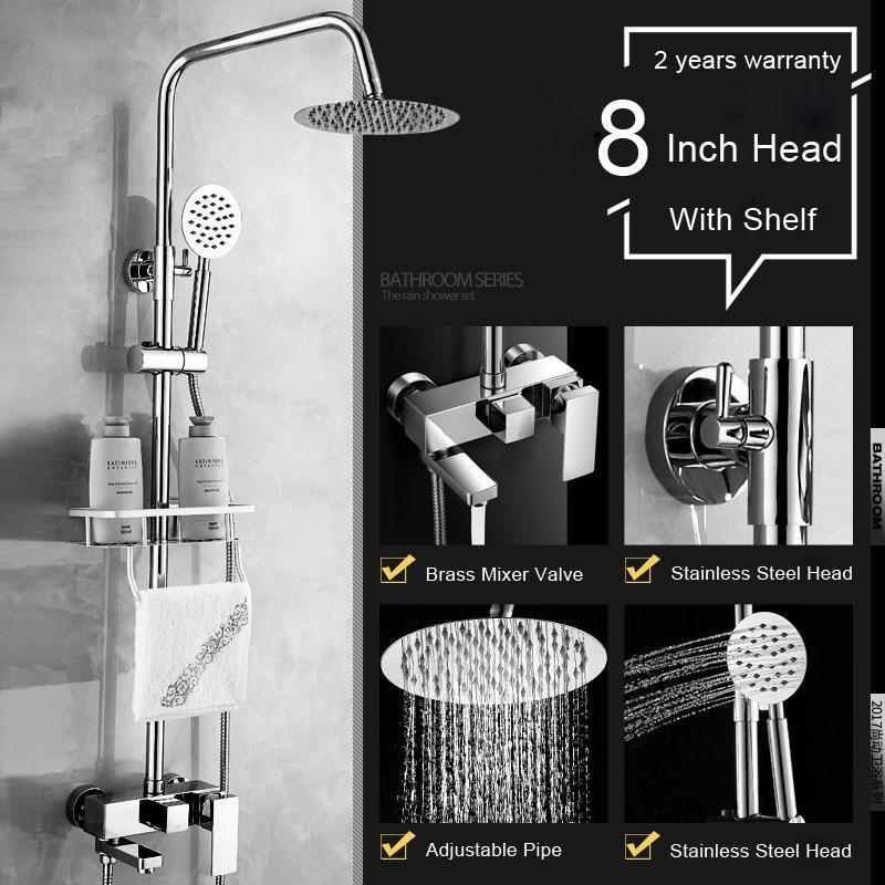 Shower Faucets with Storage Shelf - Westfield Retailers