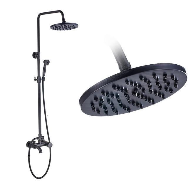 Wall Mounted  Rainfall Shower Set Faucet with Hand Shower - Westfield Retailers