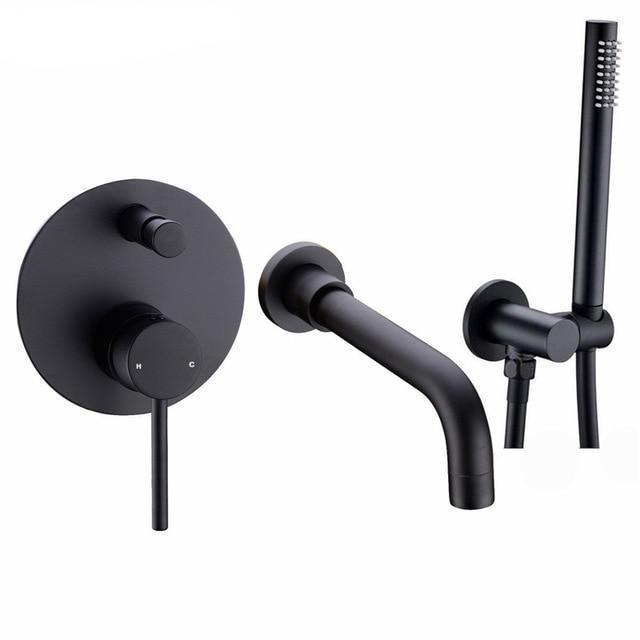 Hot and Cold Bath Tub Bathroom Shower Nozzle Faucet - Westfield Retailers