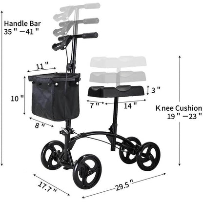 Premium Folding Knee Walker Scooter - Westfield Retailers