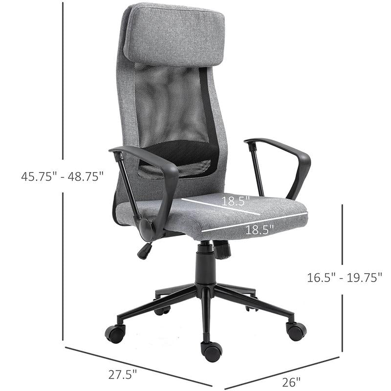 Adjustable Breathable Office Chair with Tilt - Westfield Retailers