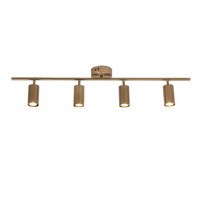 Surface Mounted Gold LED Ceiling Light Tracking Spot Lamp - Westfield Retailers