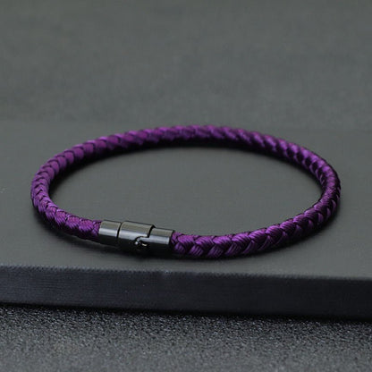 Unisex Keel Rope Lucky Bracelet With Micro Magnetic