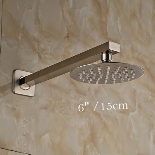 Wall Mounted Ultrathin Style Shower Head with Shower Arm - Westfield Retailers