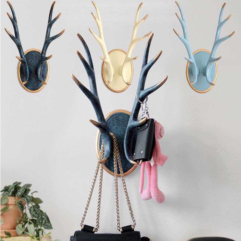 Modern Home Decor Horn Statue Coat Hanger Sculpture Ornaments - Westfield Retailers